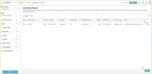 JobNotes